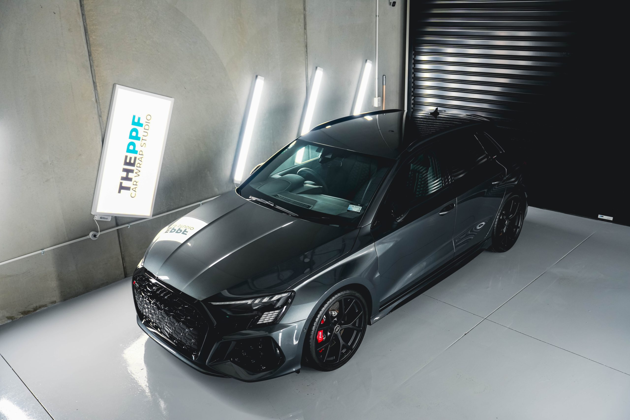 the ppf audi rs3 car paint protection wrap auckland