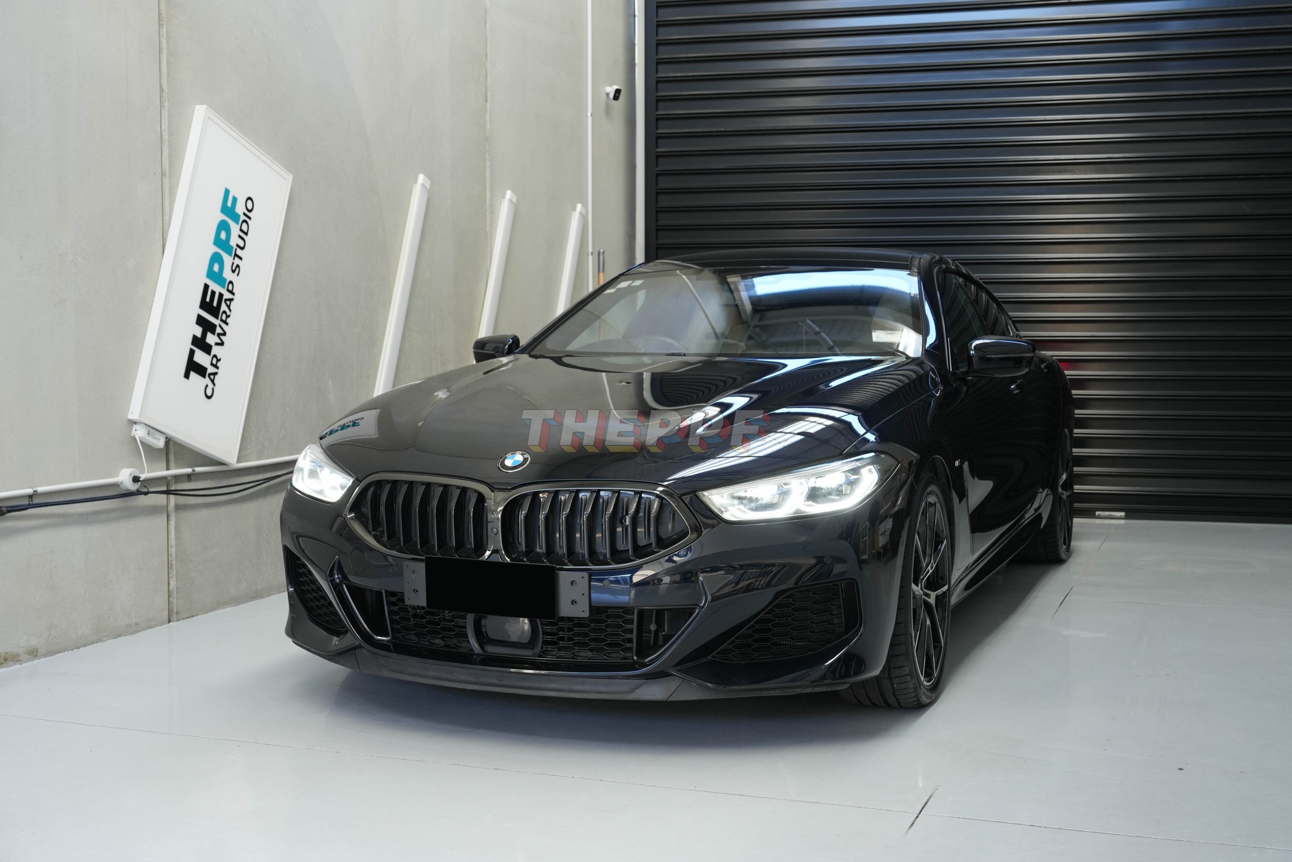 the ppf bmw 8 series car paint protection film wrap auckland