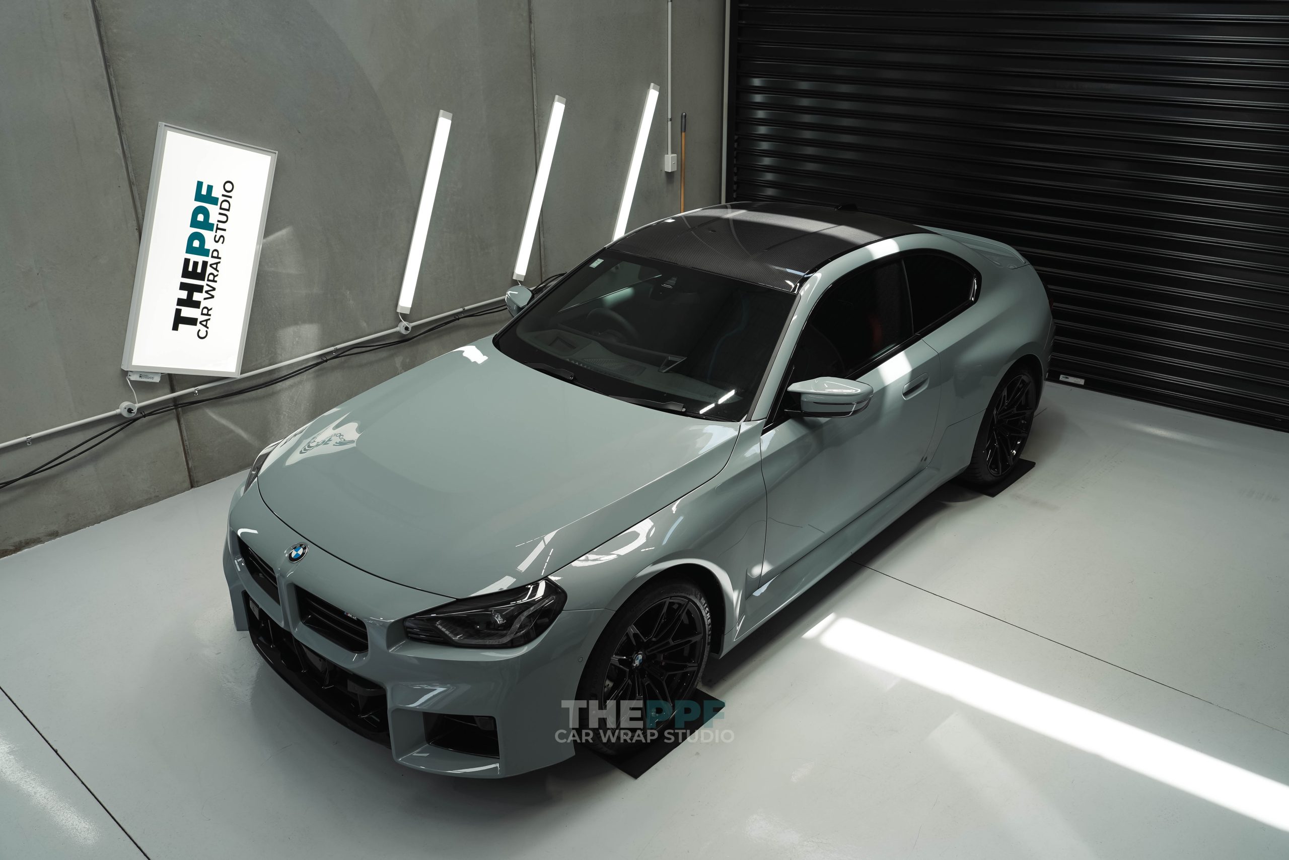 the ppf bmw m2 car paint protection film wrap auckland