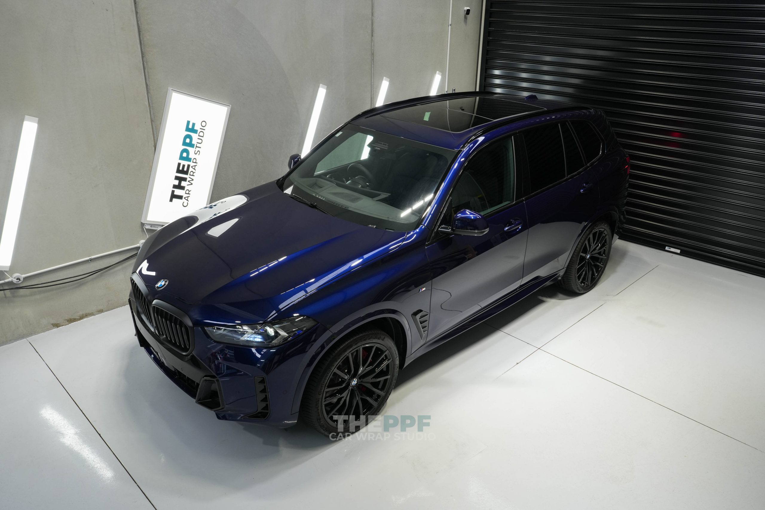 the ppf bmw x5 m competition car paint protection film wrap auckland