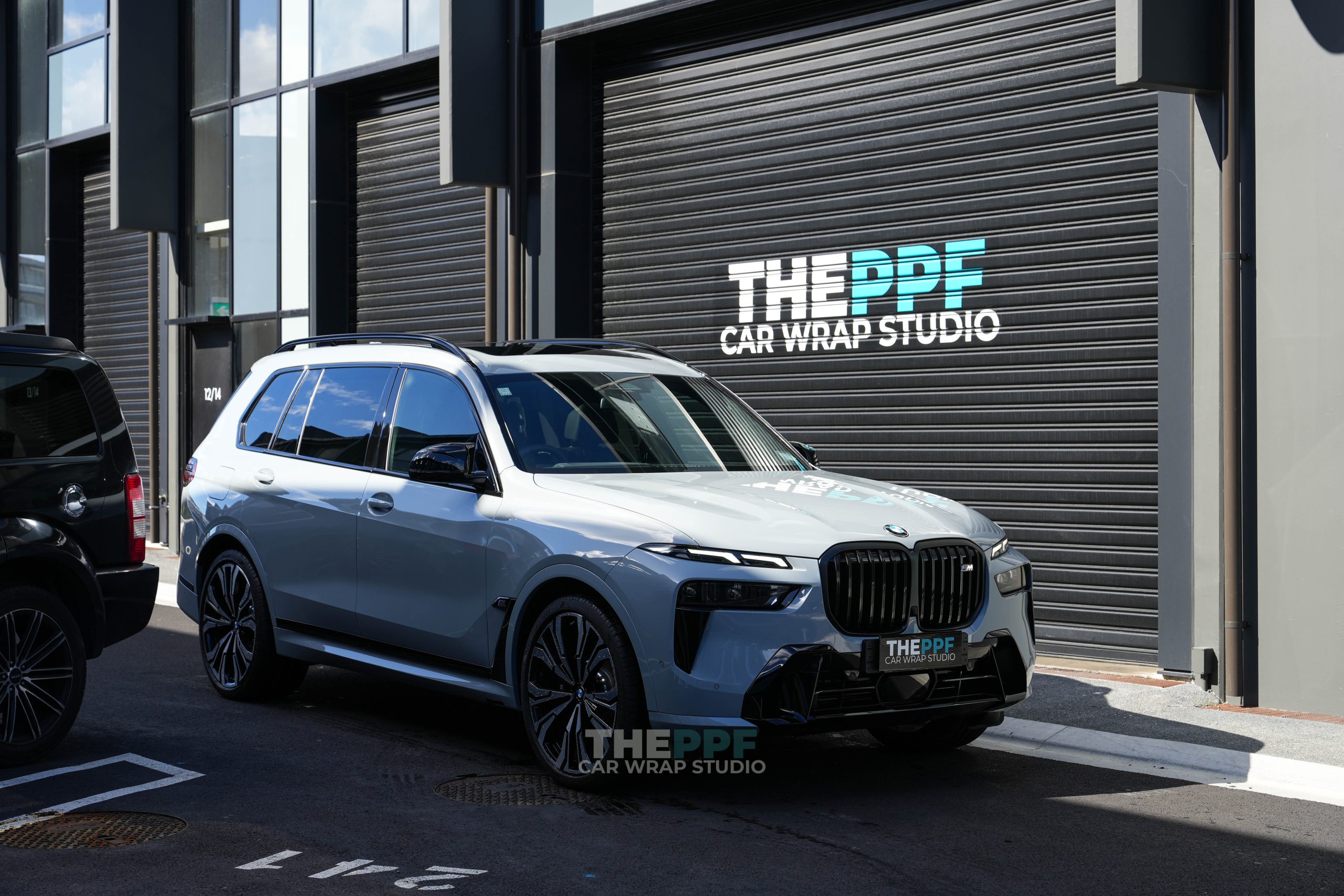 the ppf bmw x7 m paint protection film wrap auckland