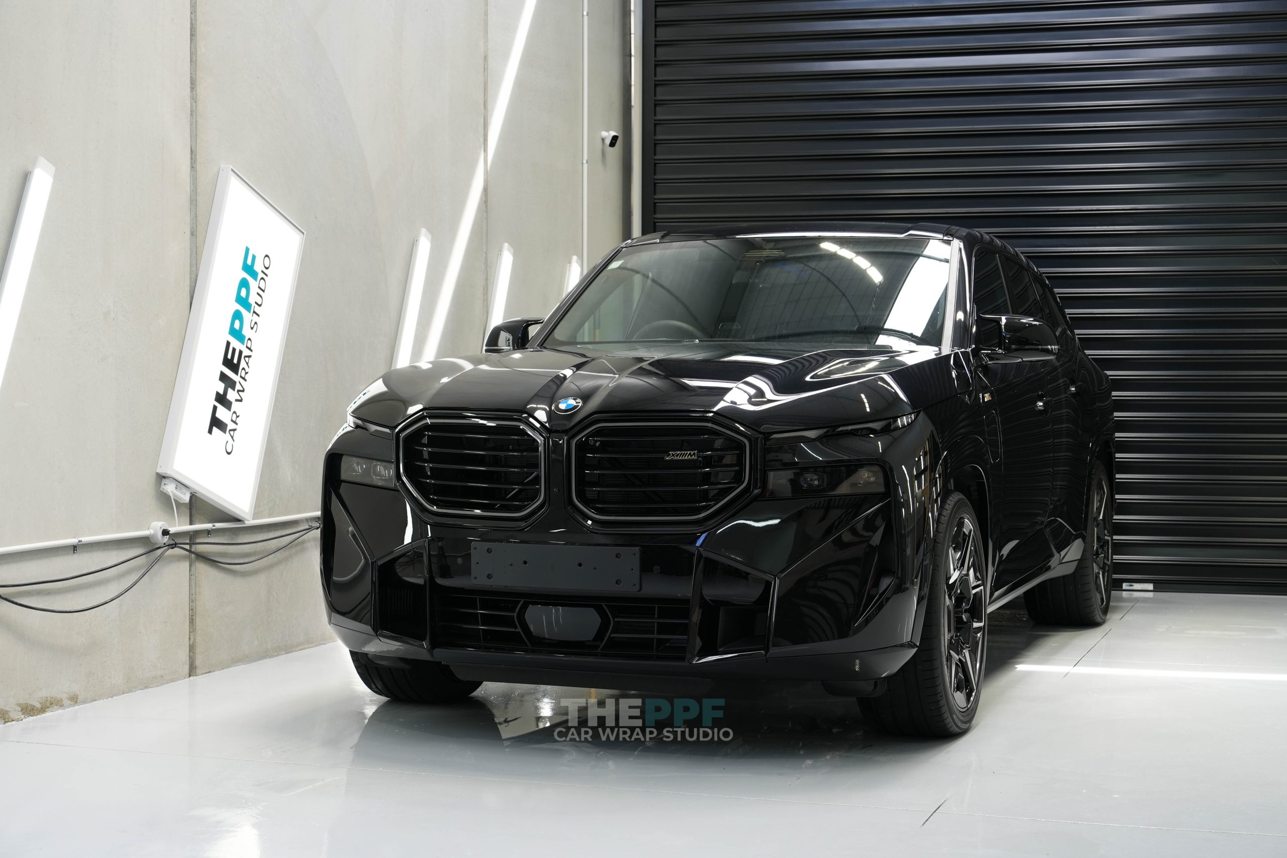 the ppf bmw xm car paint protection film wrap auckland