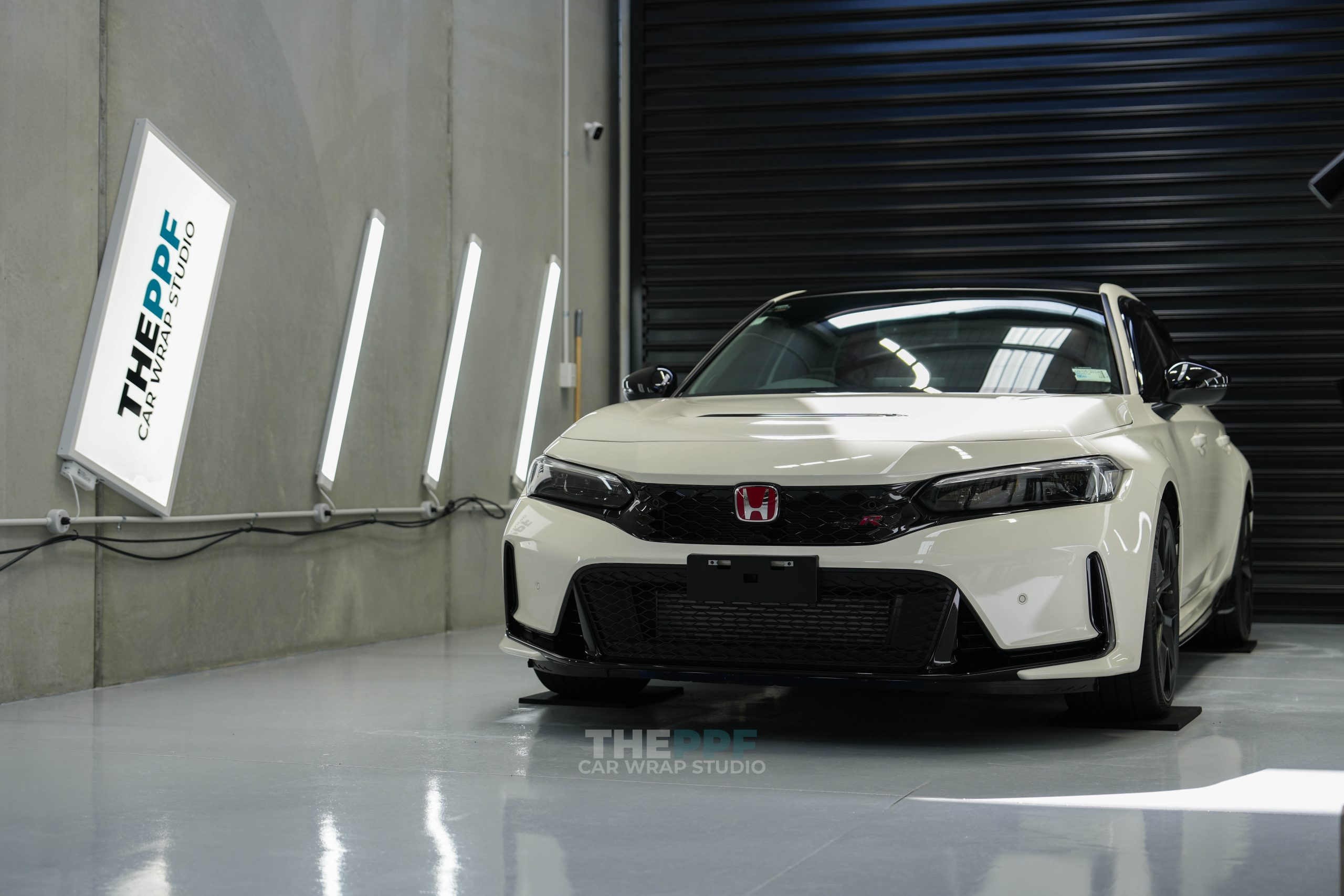 the ppf honda civic type r car paint protection film wrap auckland