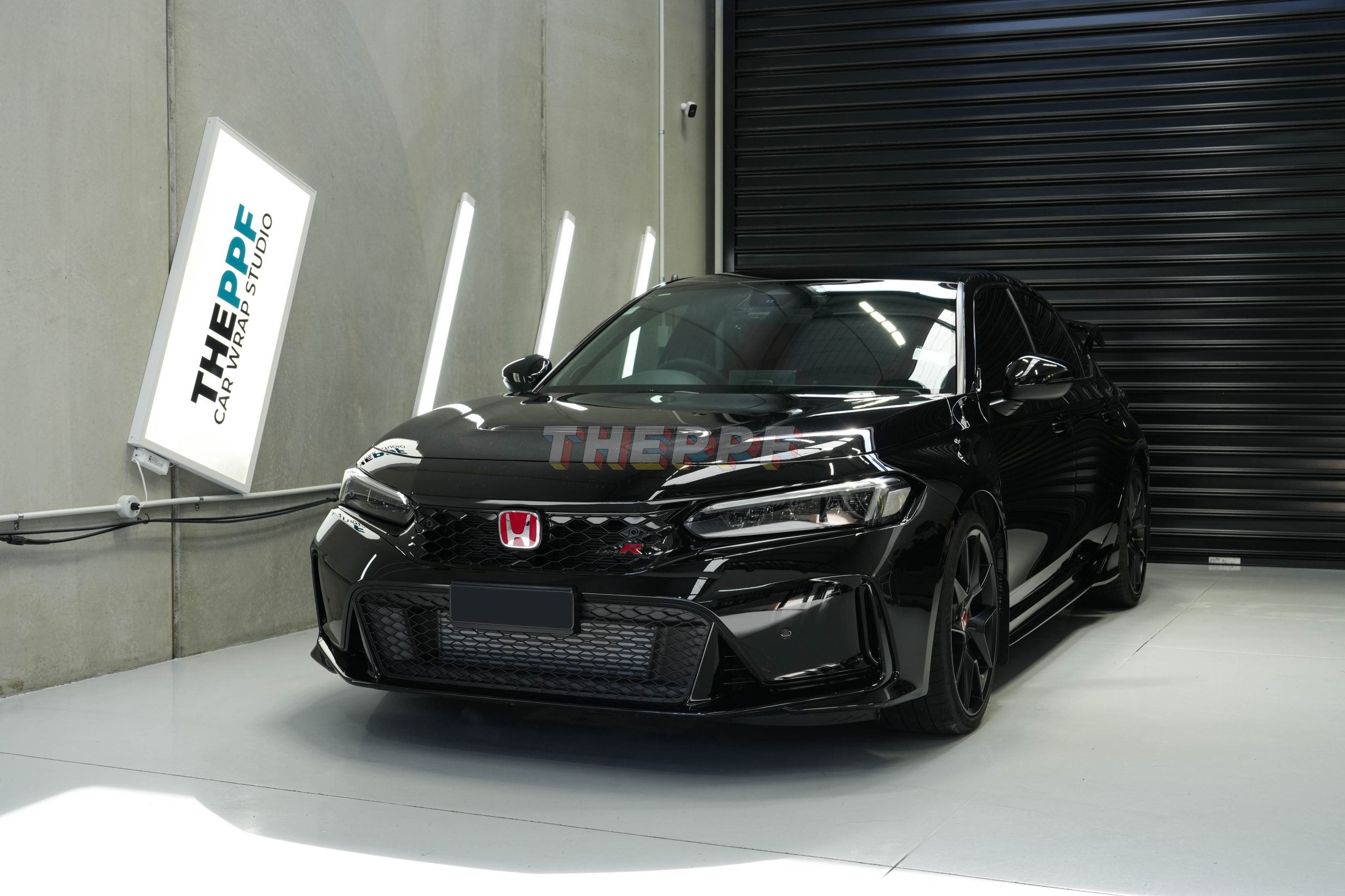 the ppf honda civic type r car paint protection film wrap auckland