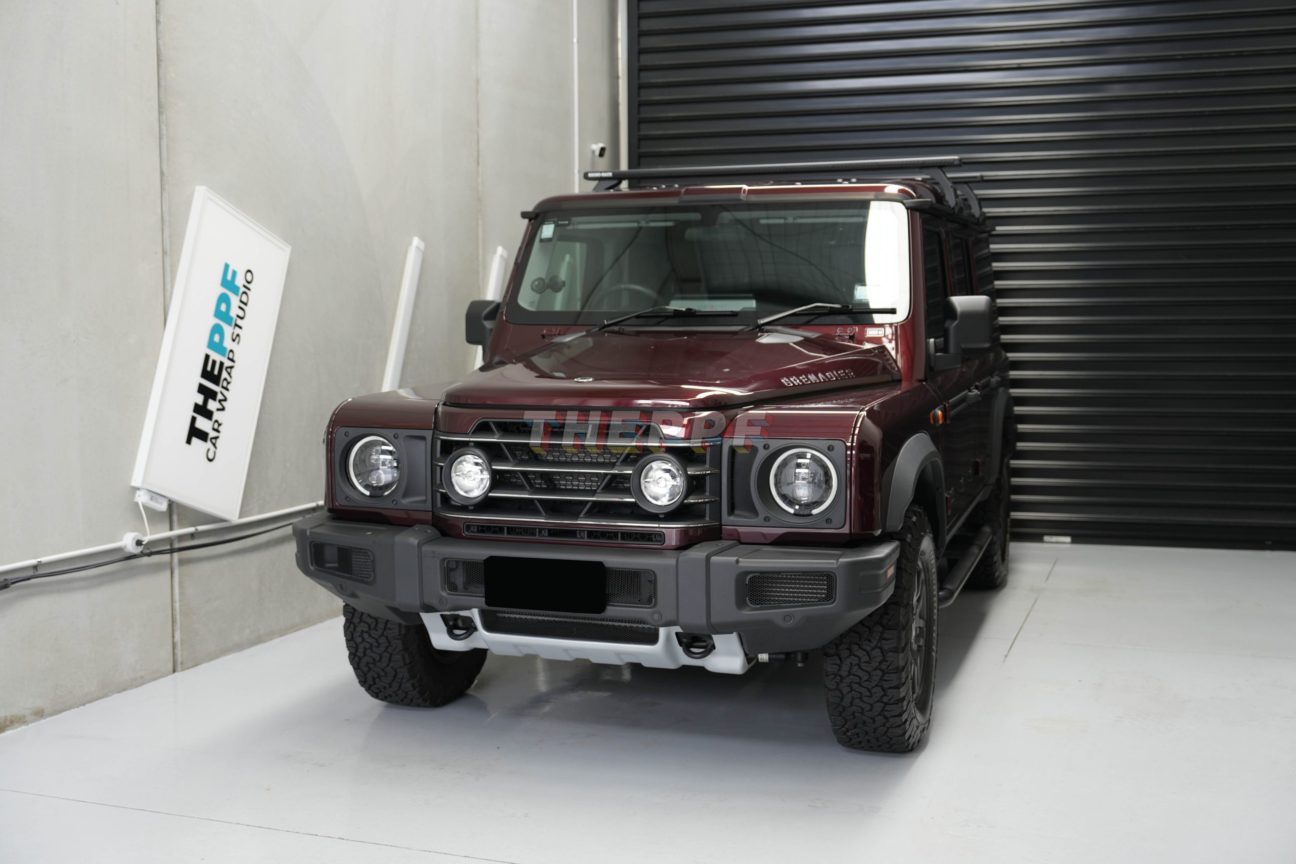 the ppf inoes grenadier paint protection film wrap auckland