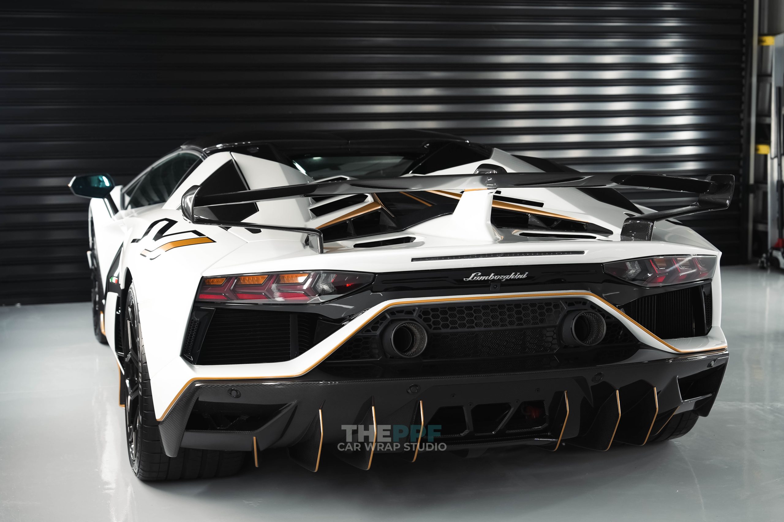 the ppf lamborghini aventador svj super car paint protection film wrapping auckland new zealand