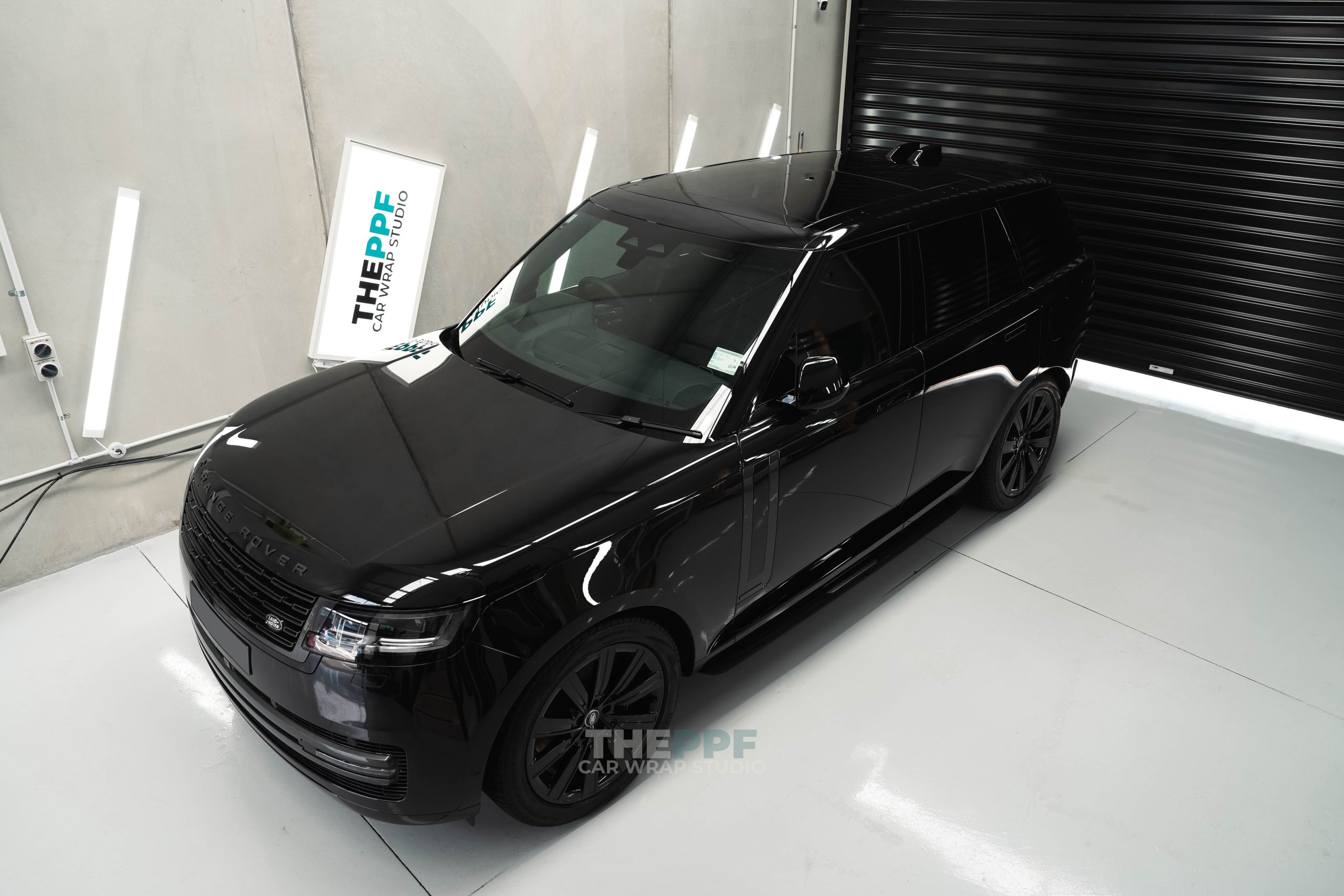 the ppf land rover range rover sport car paint protection film wrap studio auckland