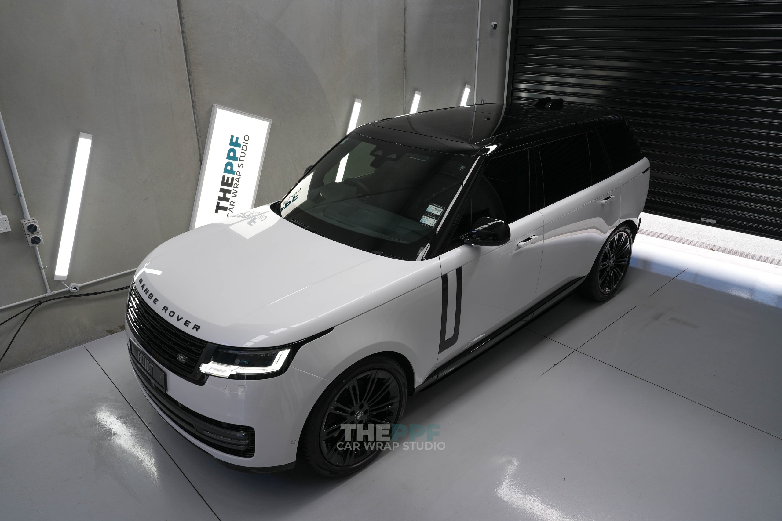 the ppf landrover range rover vogue car paint protection film wrap auckland