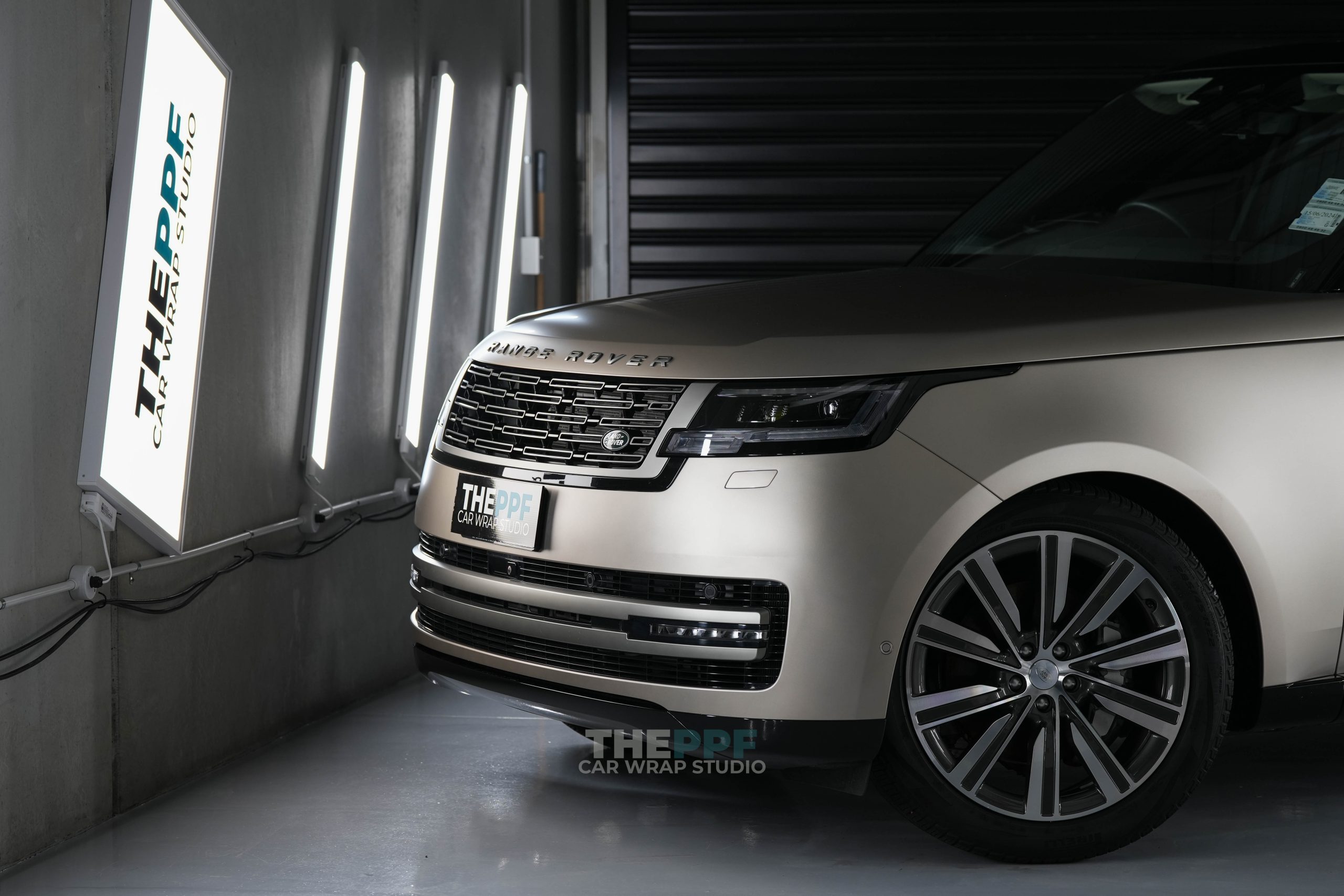 the ppf landrover range rover vogue car paint protection film wrap auckland