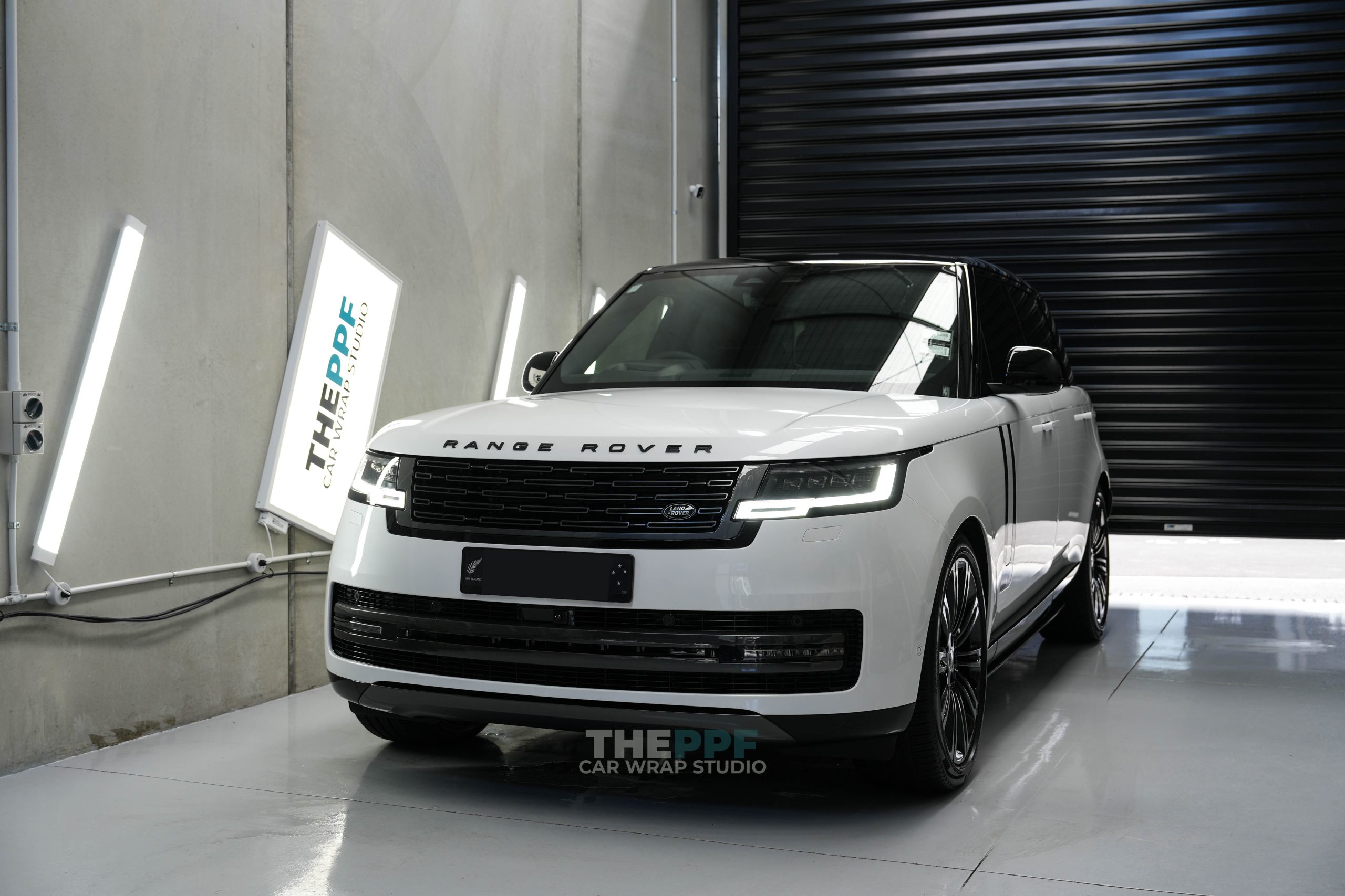 the ppf landrover range rover vogue car paint protection film wrap auckland