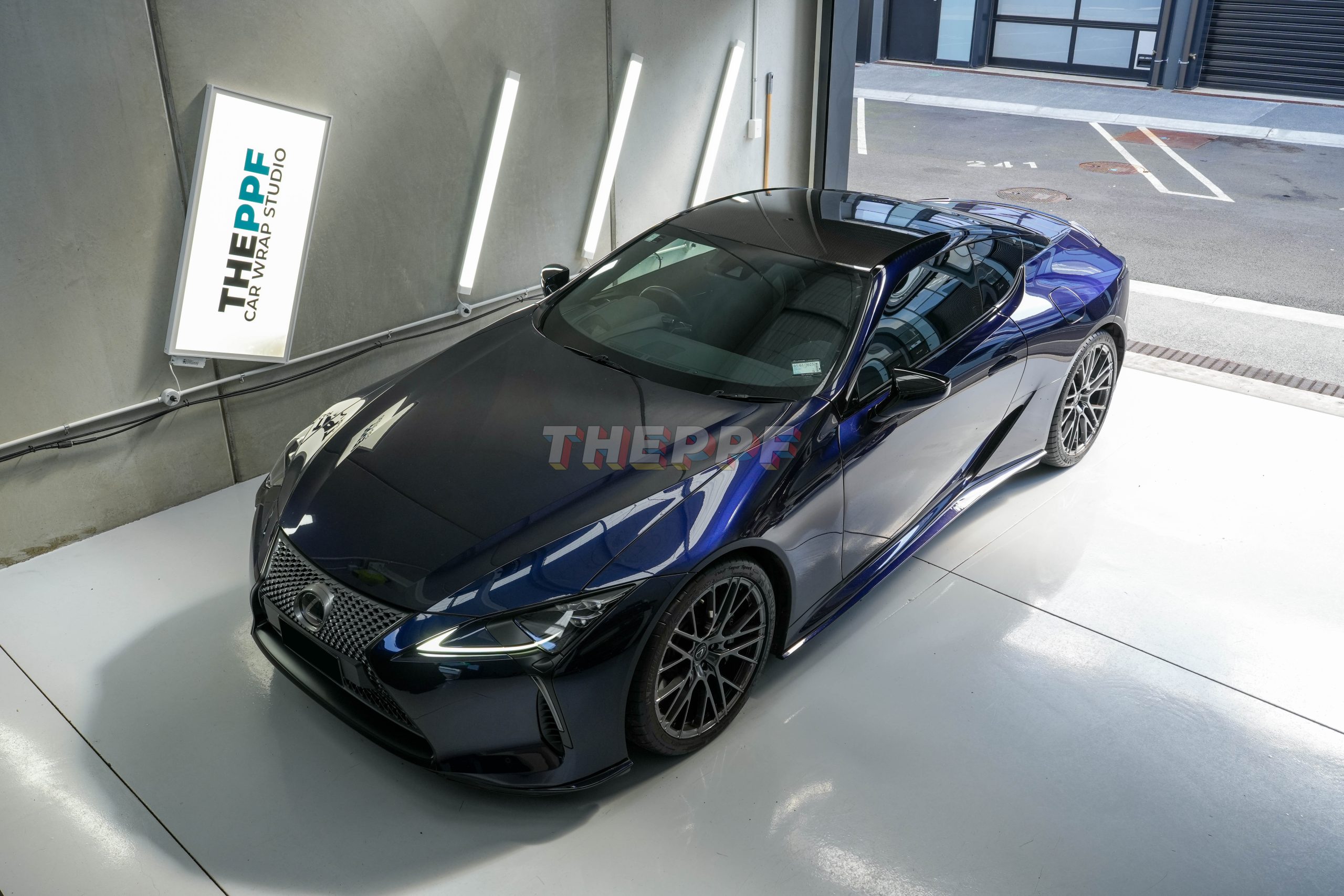 the ppf lexus car paint protection film wrap auckland