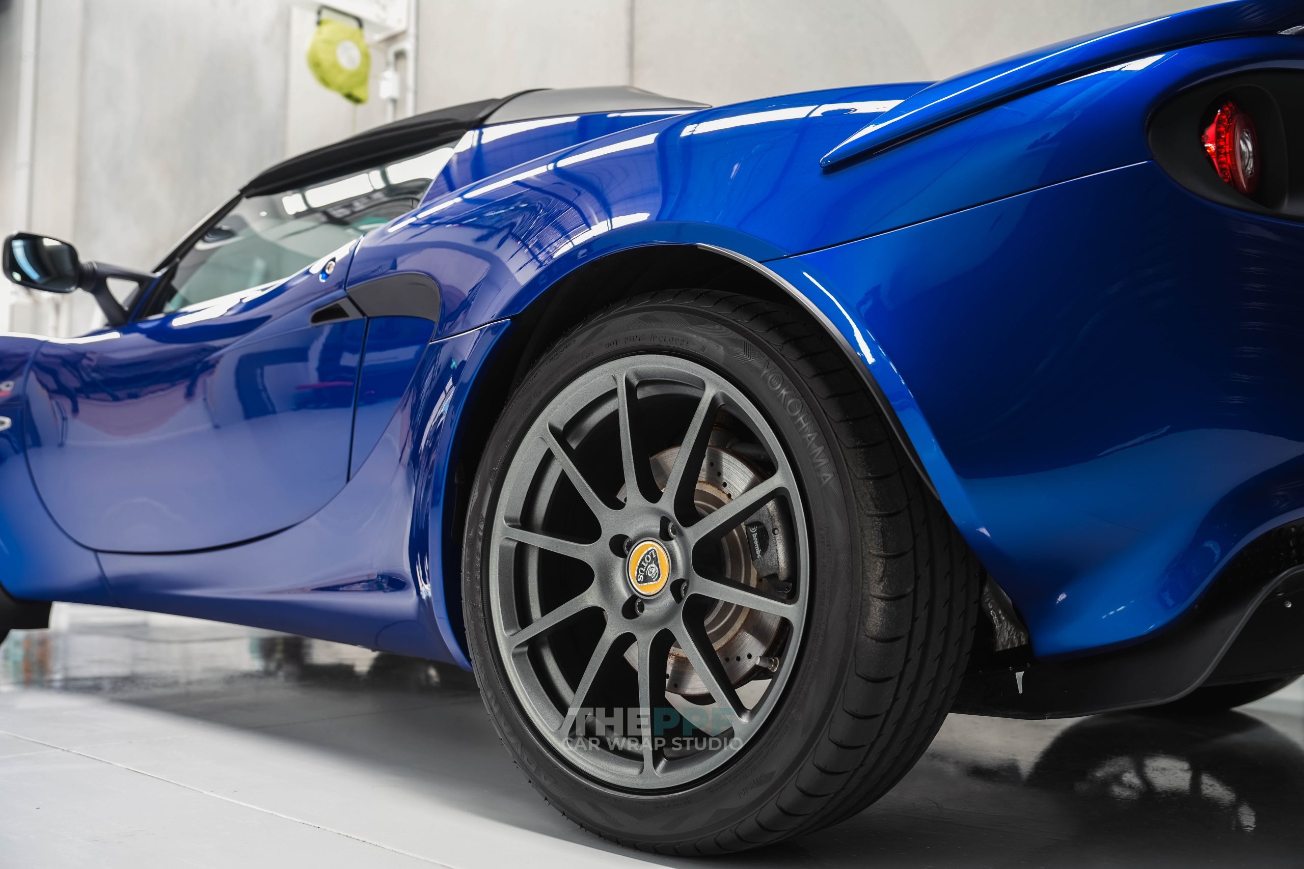 the ppf lotus elise car paint protection film wrap auckland