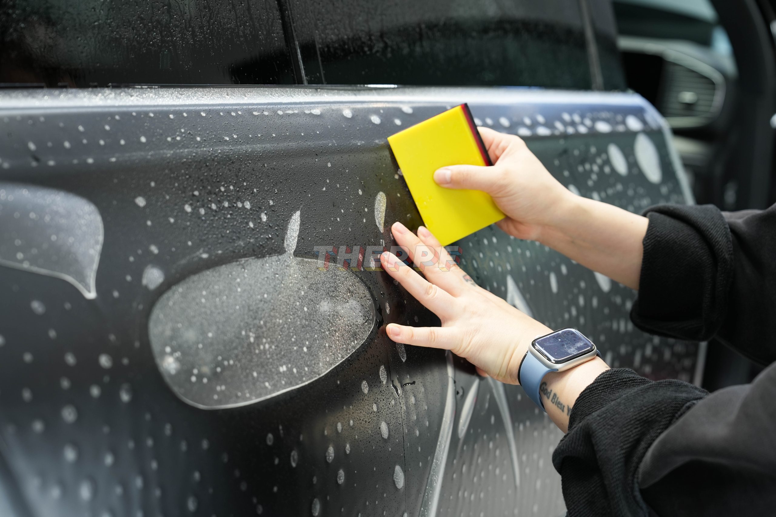 the ppf mercedes gle 53 amg car paint protection film wrapping auckland