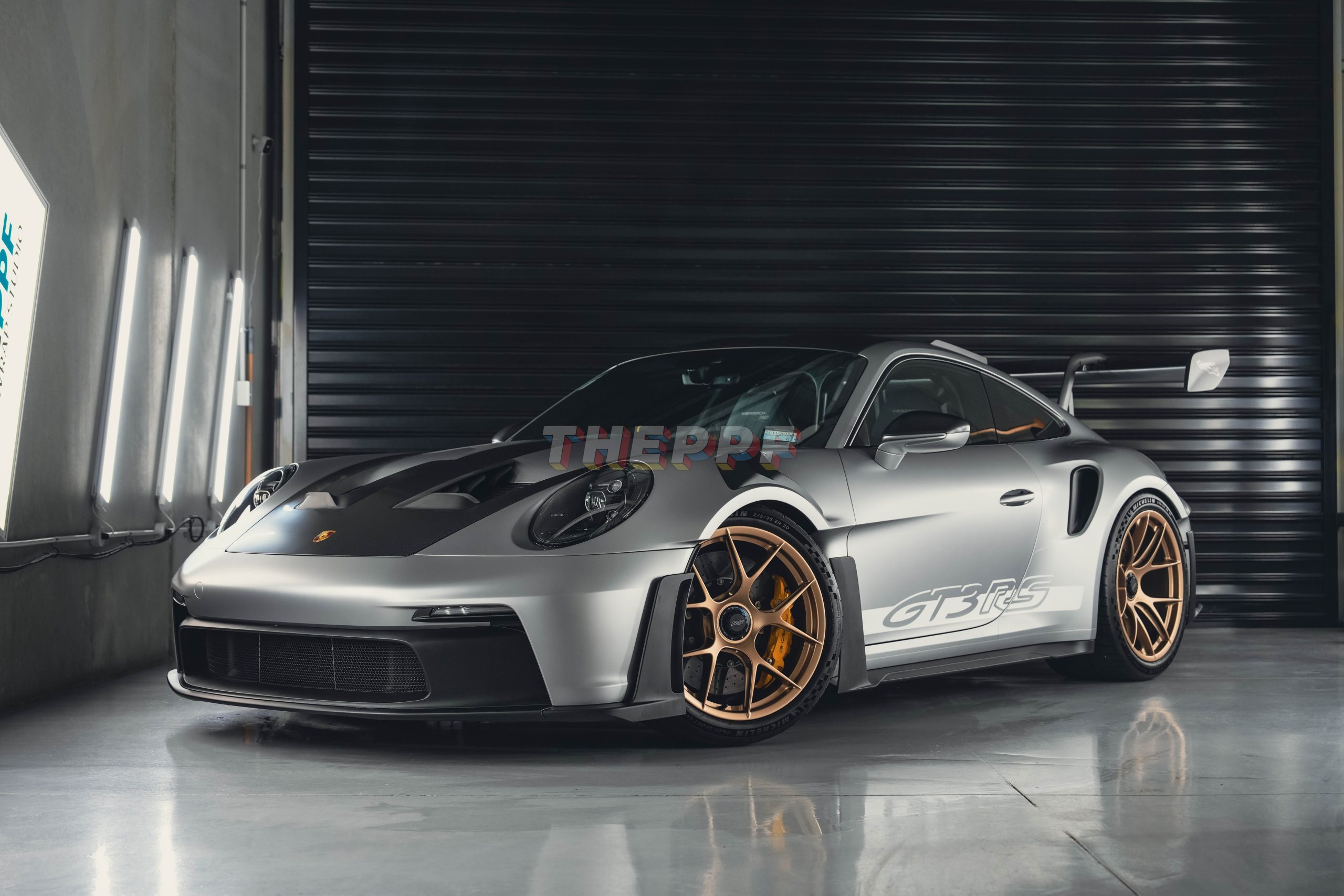 the ppf porsche 992 gt3rs supercar matte paint protection film wrap auckland