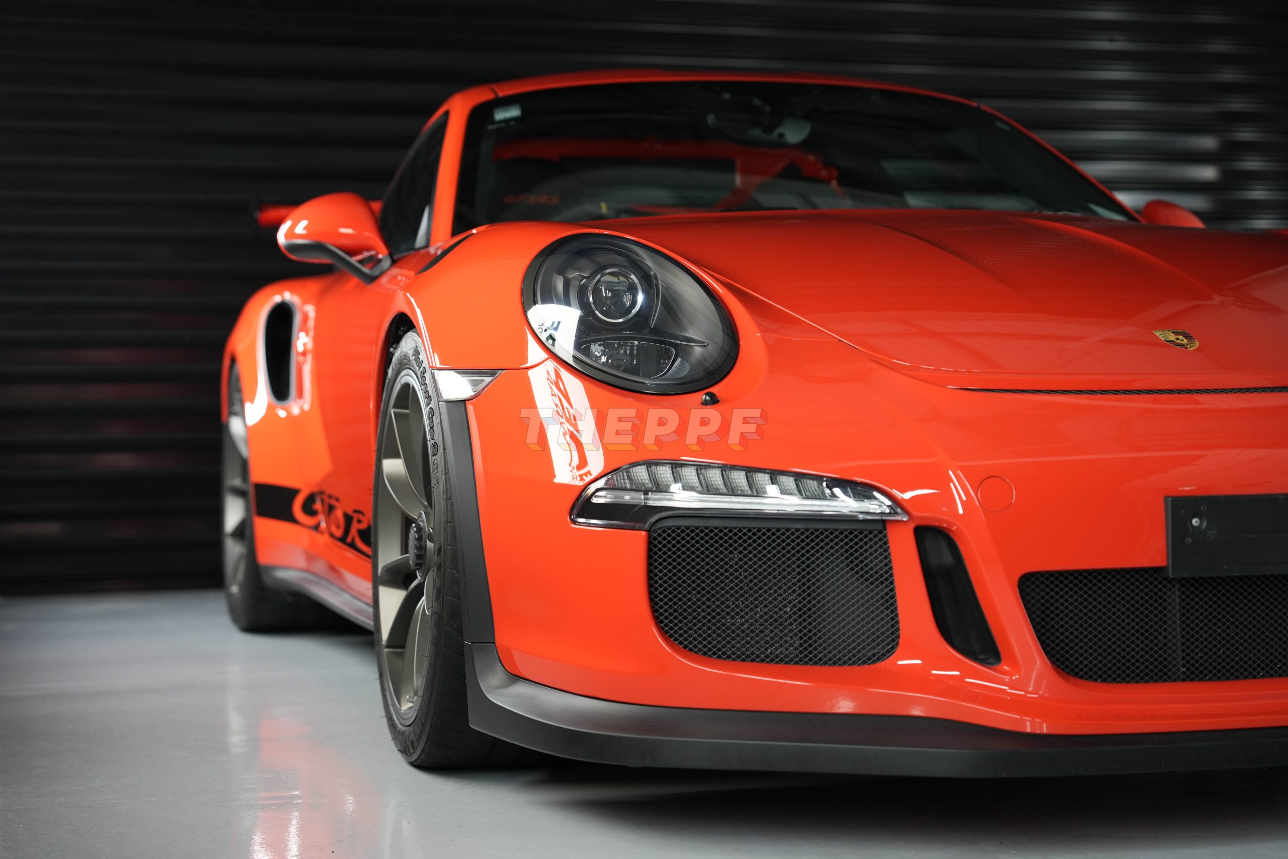 the ppf porsche 991 gt3rs car paint protection film wrap auckland