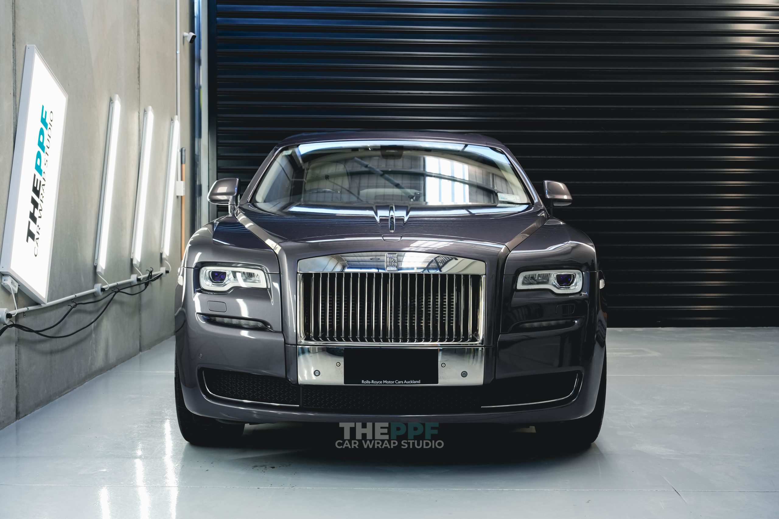 the ppf rolls royce ghost car paint protection film new zealand