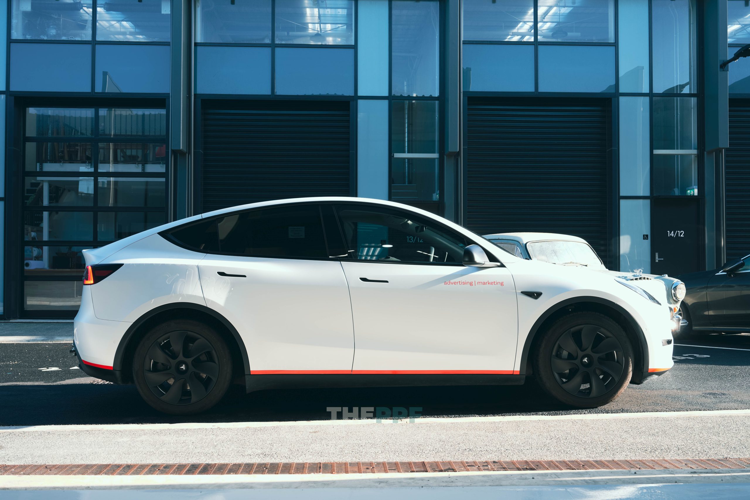 the ppf tesla model y car paint protection film wrap auckland