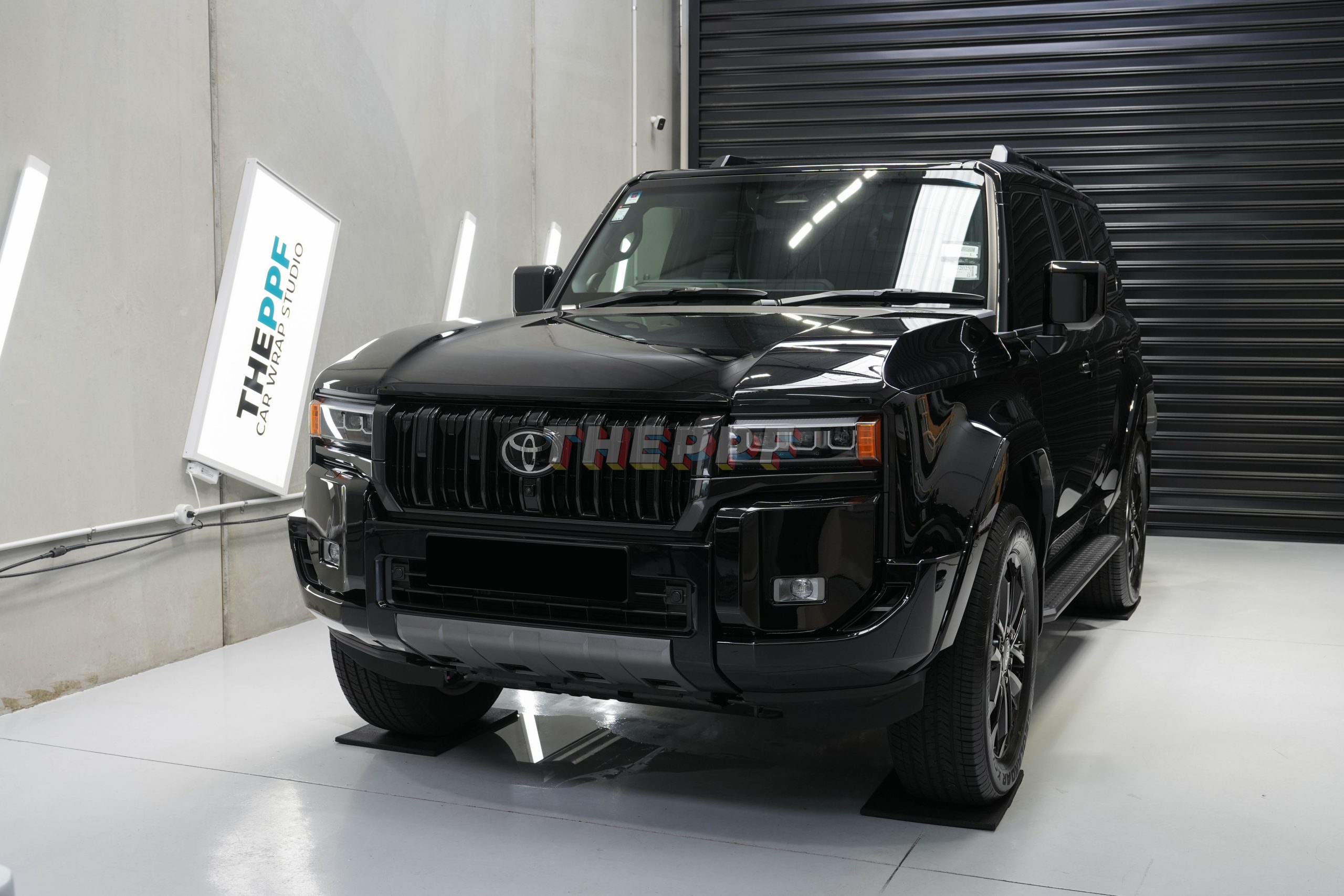 the ppf toyota land cruiser prado suv car paint protection film wrap auckland-00766