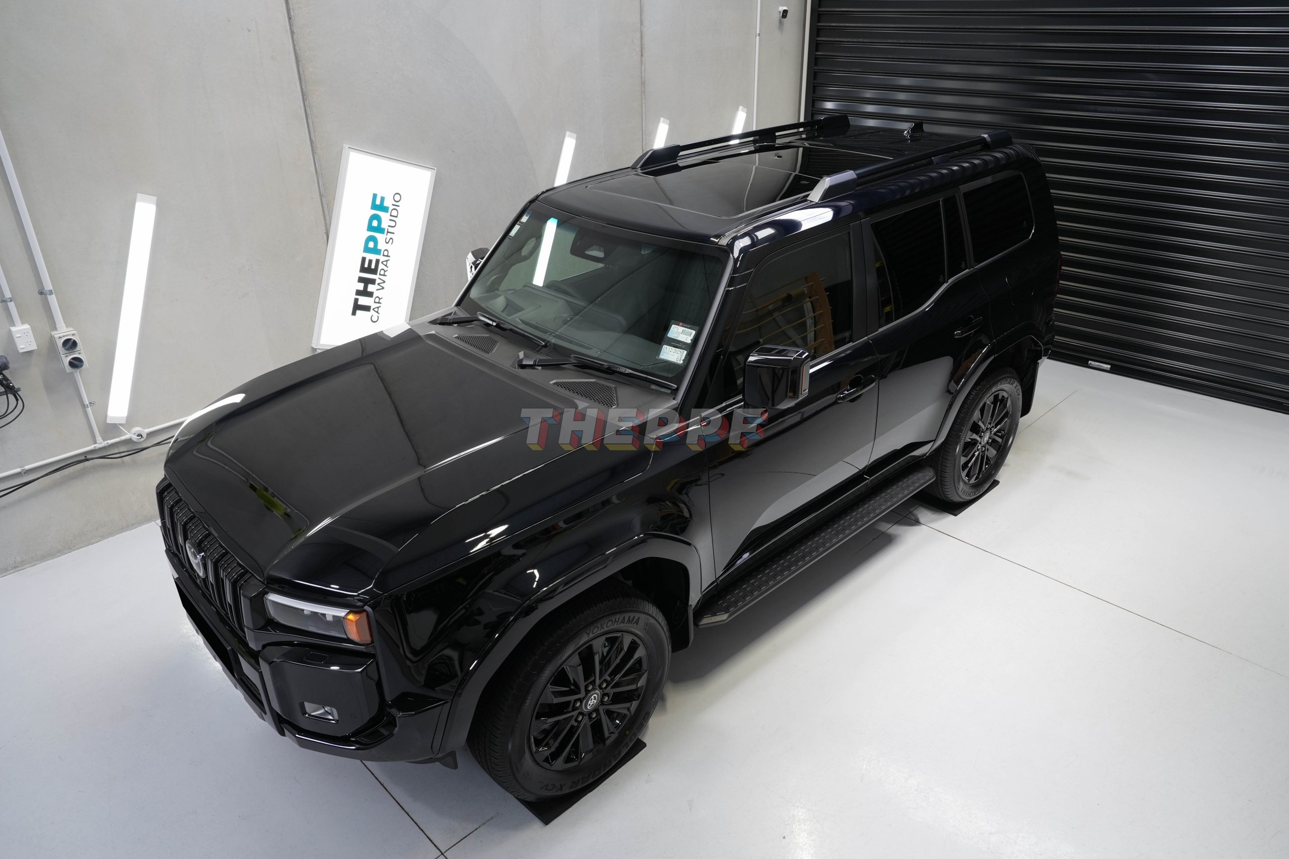 the ppf toyota land cruiser prado suv car paint protection film wrap auckland