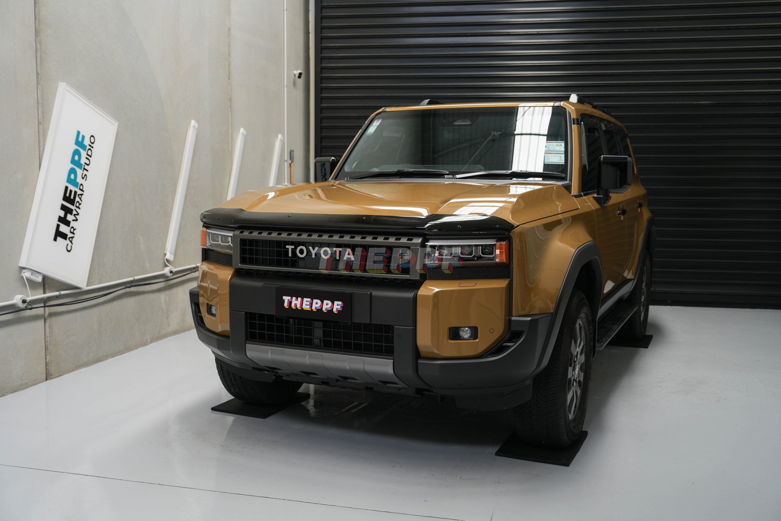 the ppf toyota land cruiser prado suv car paint protection film wrap auckland